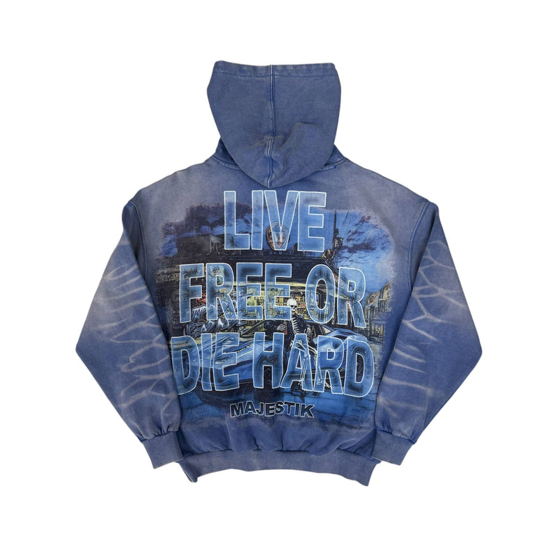 Majestik Garment Dyed Heavy F.Terry  Hoodie