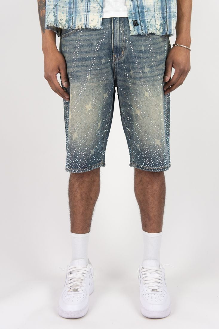 R3bel Denim Vintage Shorts