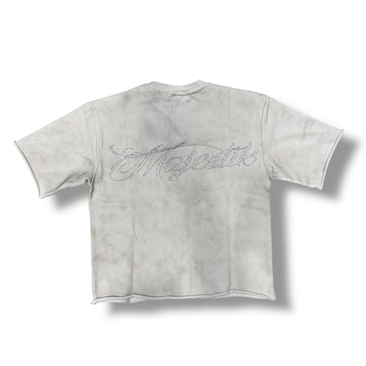 Majestik Light in Darkness Dirty White F.Terry T-Shirt