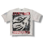 Majestik Sinners Dirty White F.Terry T-Shirt