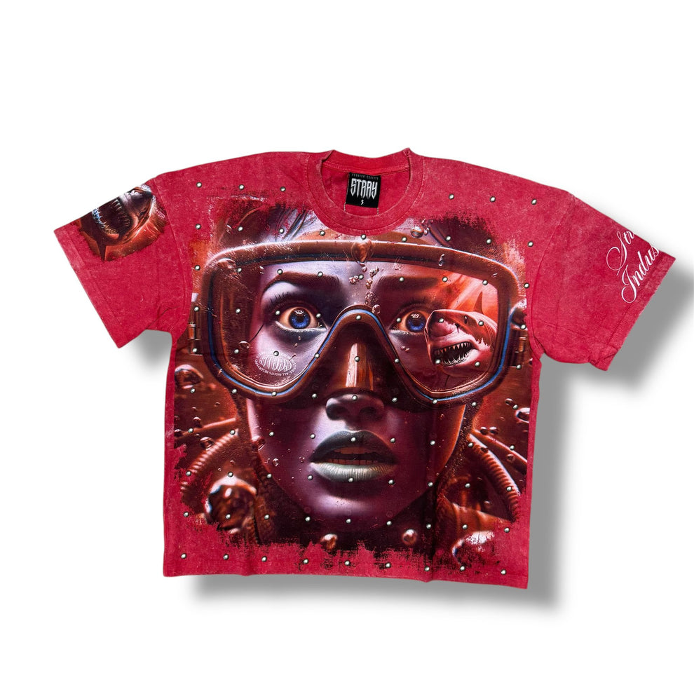Stray Scuba Red T-Shirt