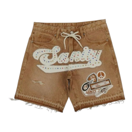 Politics Sanity Shorts  - Brown