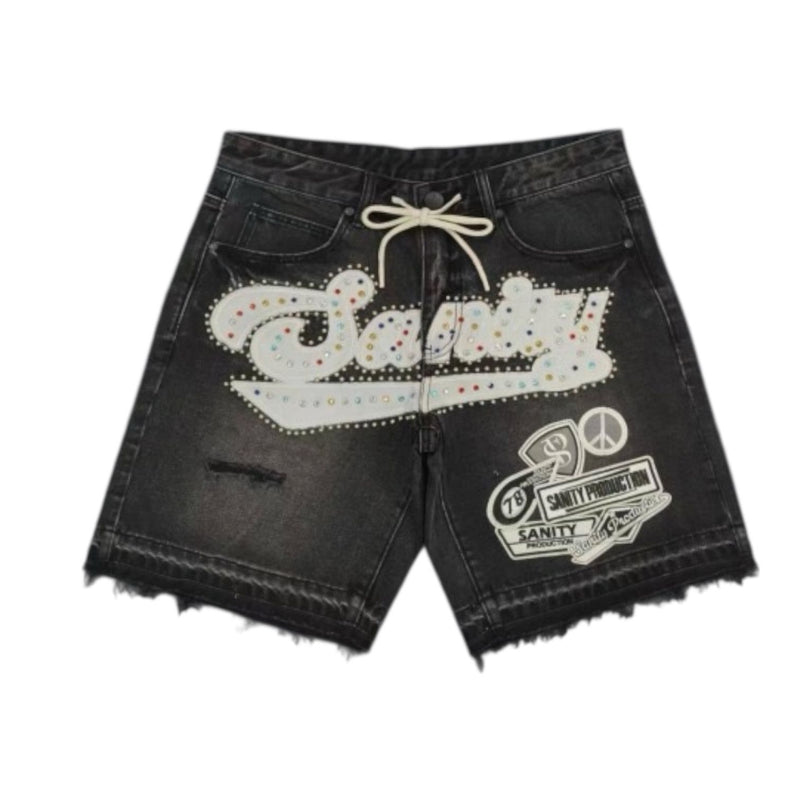 Politics Sanity Shorts - Black