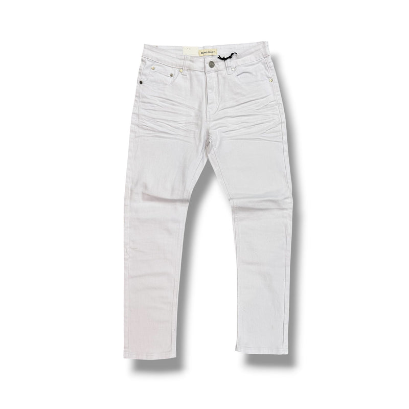 Blind Trust White Jeans