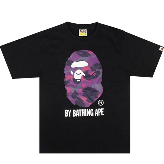BAPE Color Camo By Bathing Ape Tee (SS22) Black Purple
