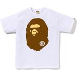 BAPE Big Ape Head Tee White/Brown