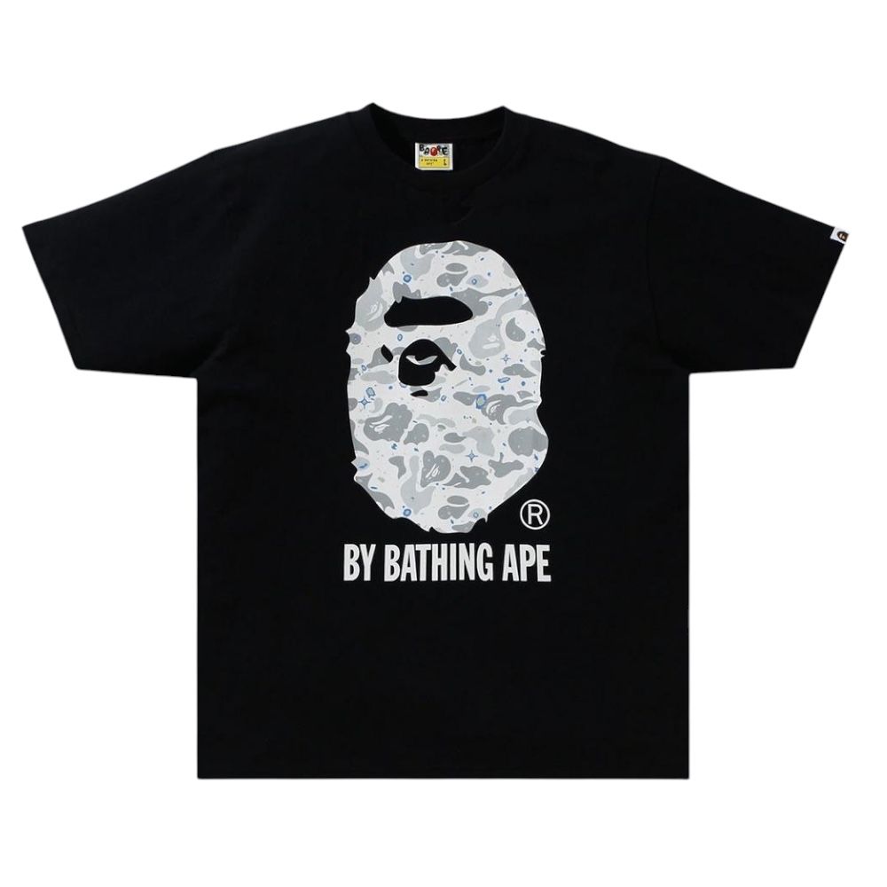 BAPE A Bathing Ape Space Camo Big Ape Head Tee