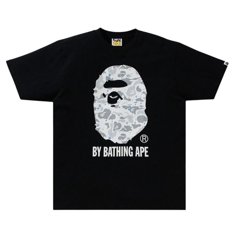BAPE A Bathing Ape Space Camo Big Ape Head Tee