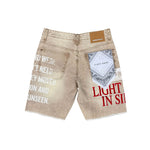 First Row Jeans Shorts Khaki