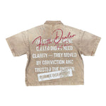 First Row Jeans Jacket Khaki