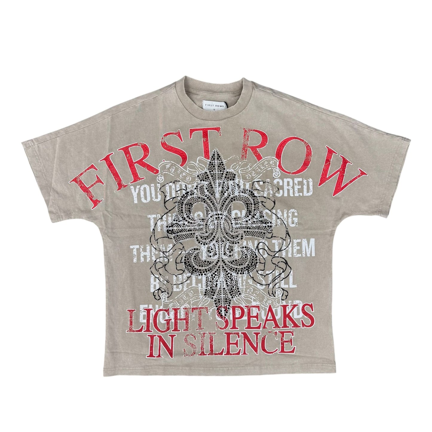 First Row Khaki T-Shirt