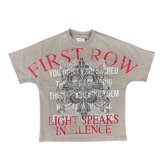 First Row Khaki T-Shirt