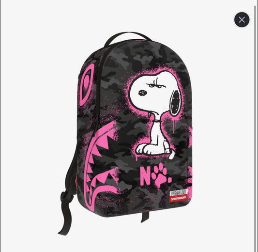 Sprayground Snoop Pink Stencil Backpack