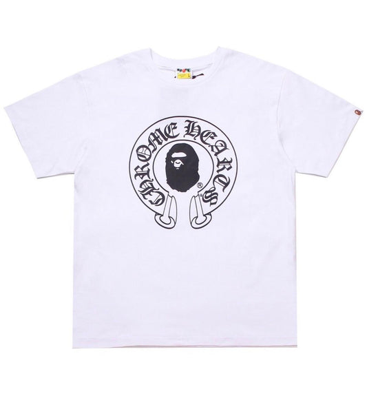 BAPE x Chrome Hearts T-Shirt 'White'