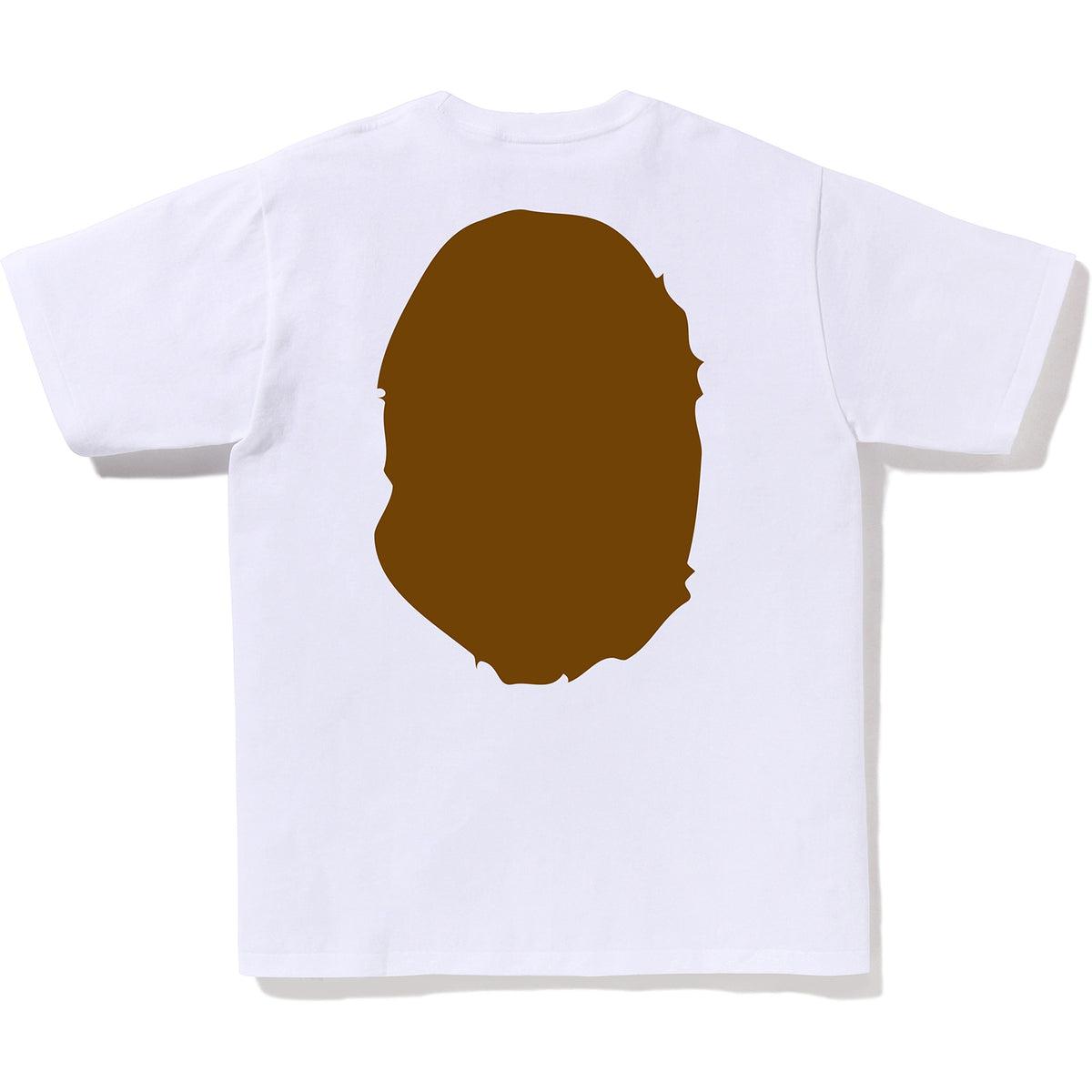 BAPE Big Ape Head Tee White/Brown