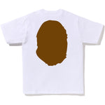 BAPE Big Ape Head Tee White/Brown