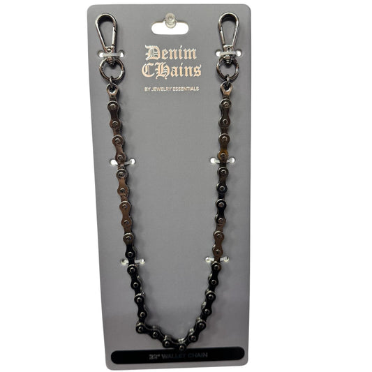 Biker Jeans Chain 22" Black (Wallet Chain) "131"