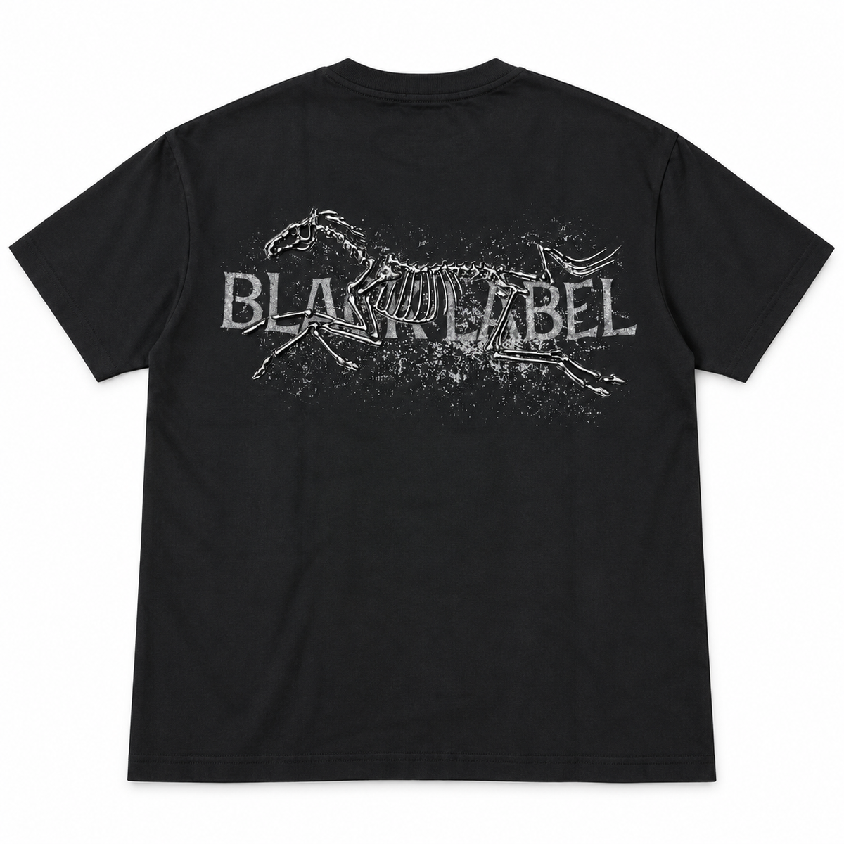 Black Label Run Black T-Shirts