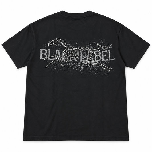 Black Label Run Black T-Shirts