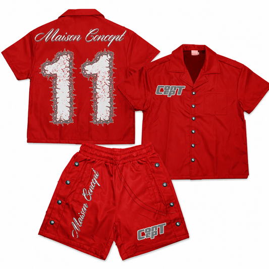 Concept "Concept 11 Short Set " Red