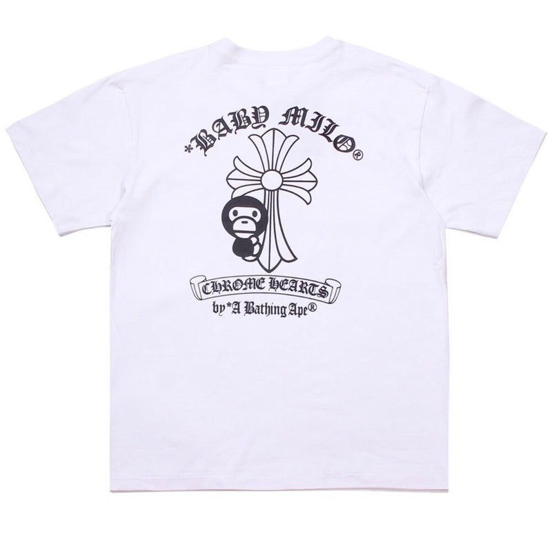 BAPE x Chrome Hearts T-Shirt 'White'