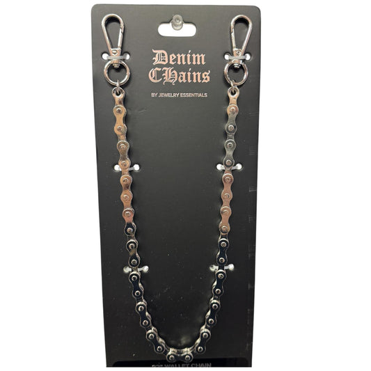 Biker Jeans Chain 22" Silver  (Wallet Chain) "131"