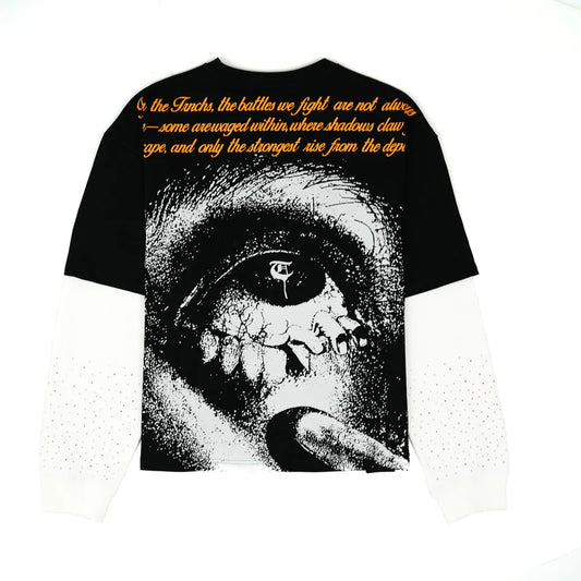 The Trnchs Within The Depths Black Long Sleeve Tee
