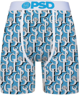 Psd Powder Blue Men's Underwear