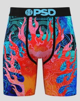 Psd Bandana Flames  Men's Underwear