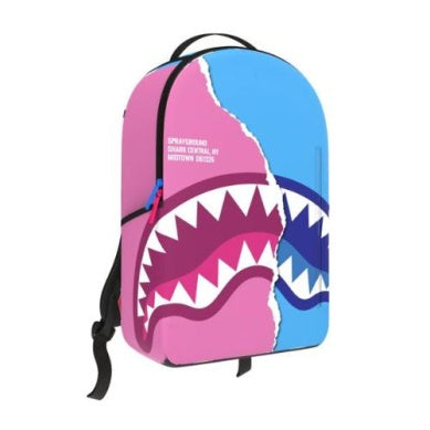 Sprayground Shark Central Cotton Candy Backpack