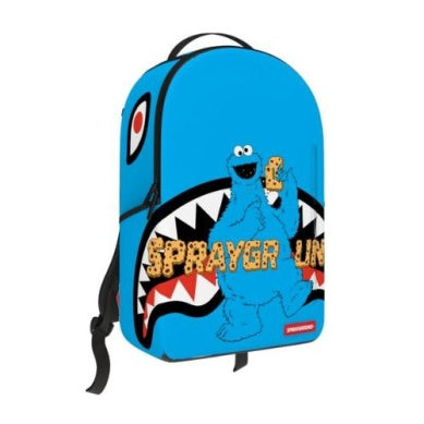 Sprayground Sesame Street Cookie Monster Sg Core Cookie Logo Backpack