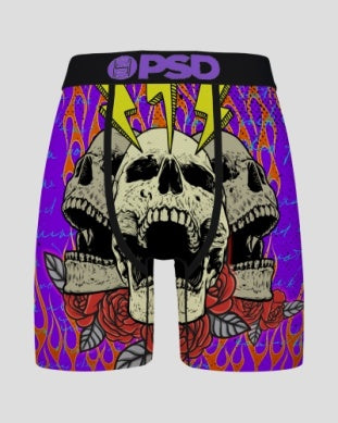 Psd Insane Flaming Bones  Men's Underwear