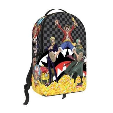 Sprayground One Piece Straw Hat Crew Treasure Trove  Backpack