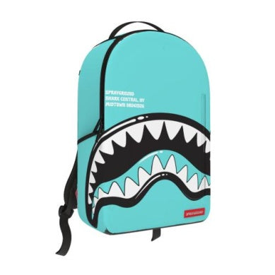 Sprayground Shark Central Bubbly Light Blue  Backpack
