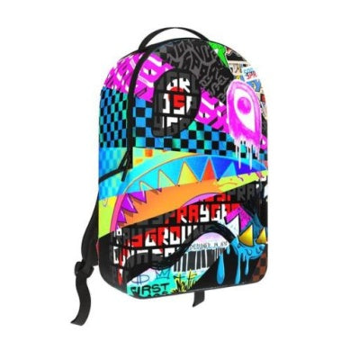 Sprayground Removable Eyes Sunburst  Backpack