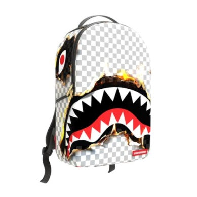 Sprayground Check Melt Backpack