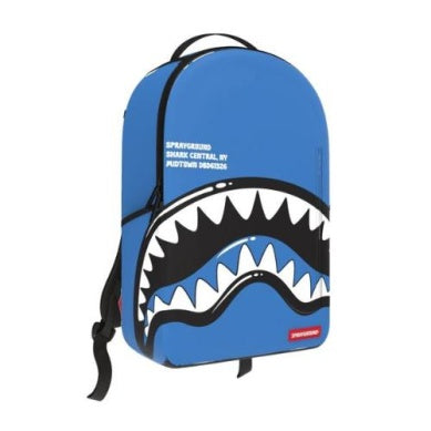 Sprayground Shark Central Bubbly Blue Backpack