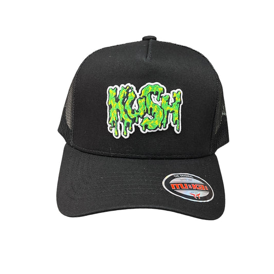 MUKA KUSH BLACK TRUCKER HAT