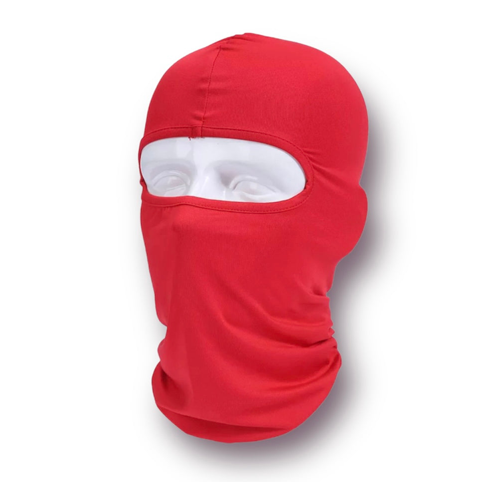 FACE SKI MASK RED