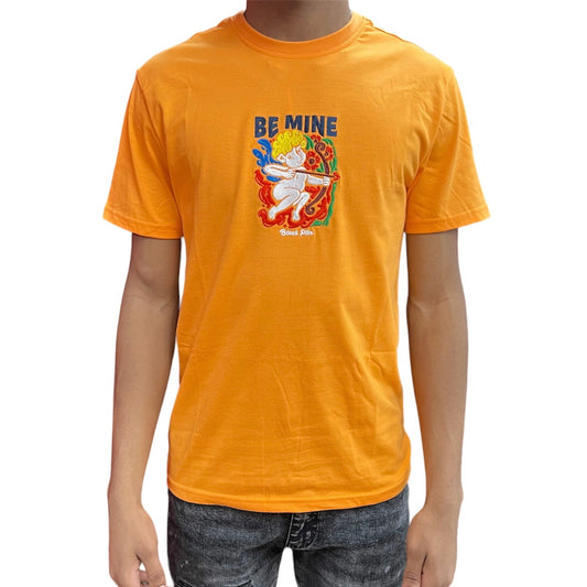 Black Pike Be Mine Orange T-Shirt
