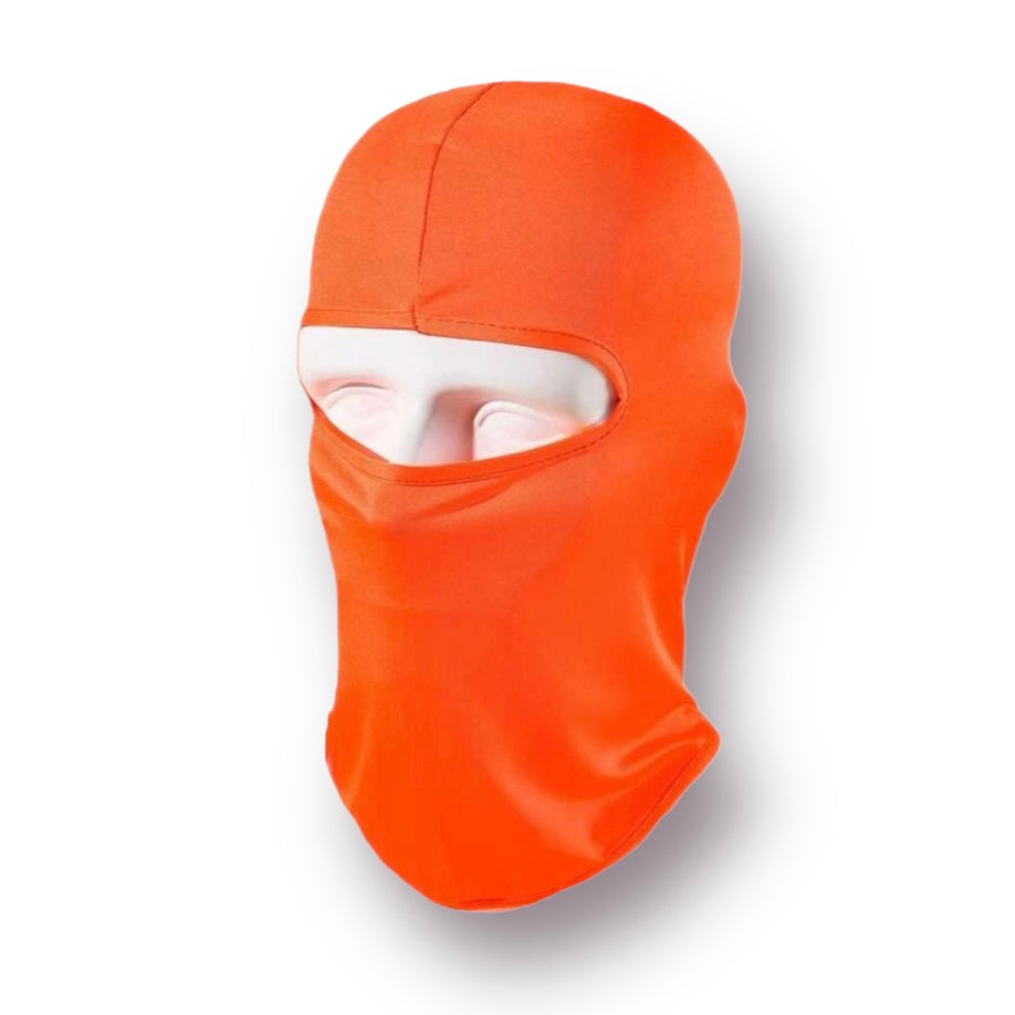 FACE SKI MASK ORANGE
